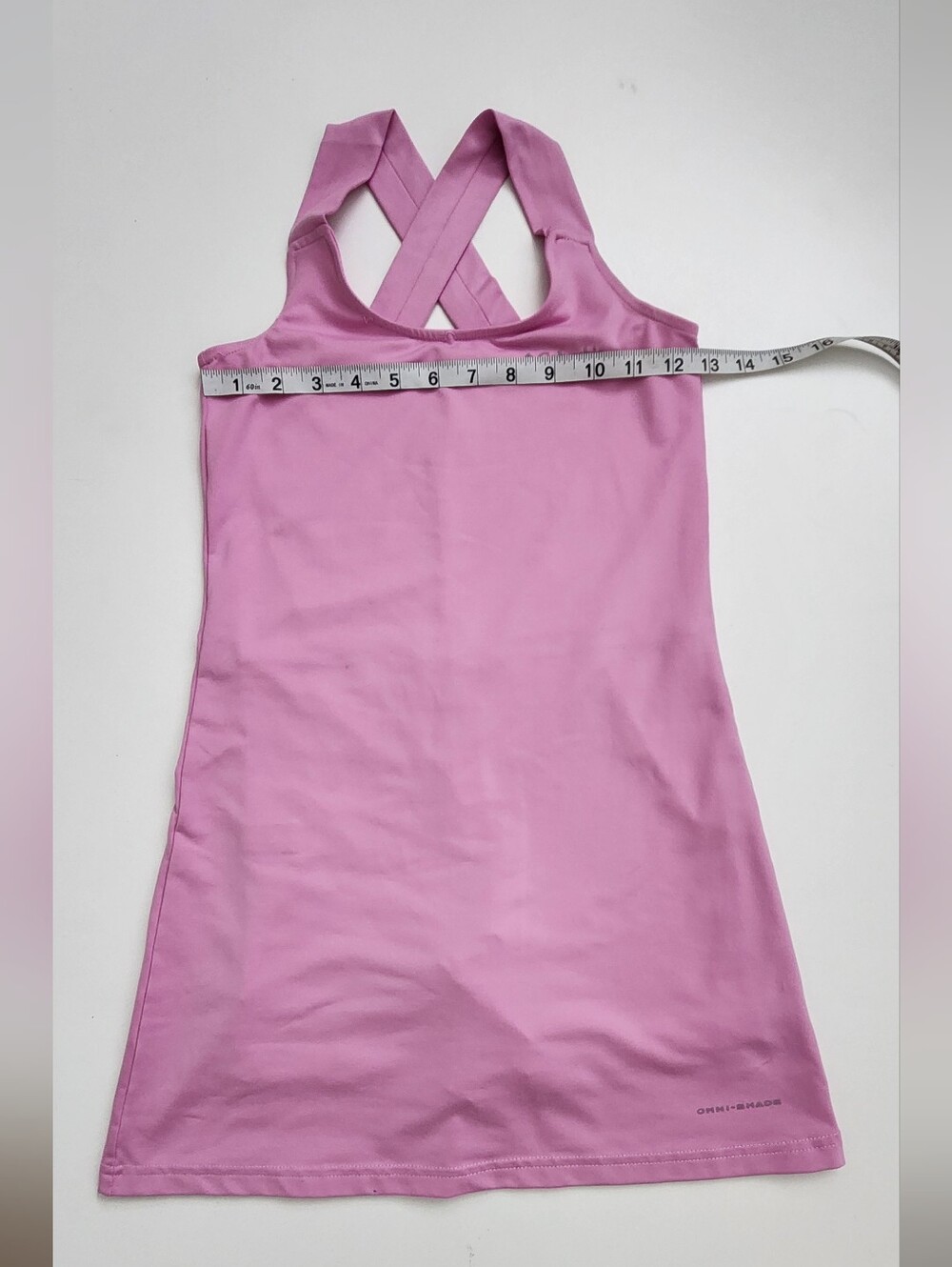 Columbia Omni-Shade Pink Athletic Dress Romper Skort Sz S
